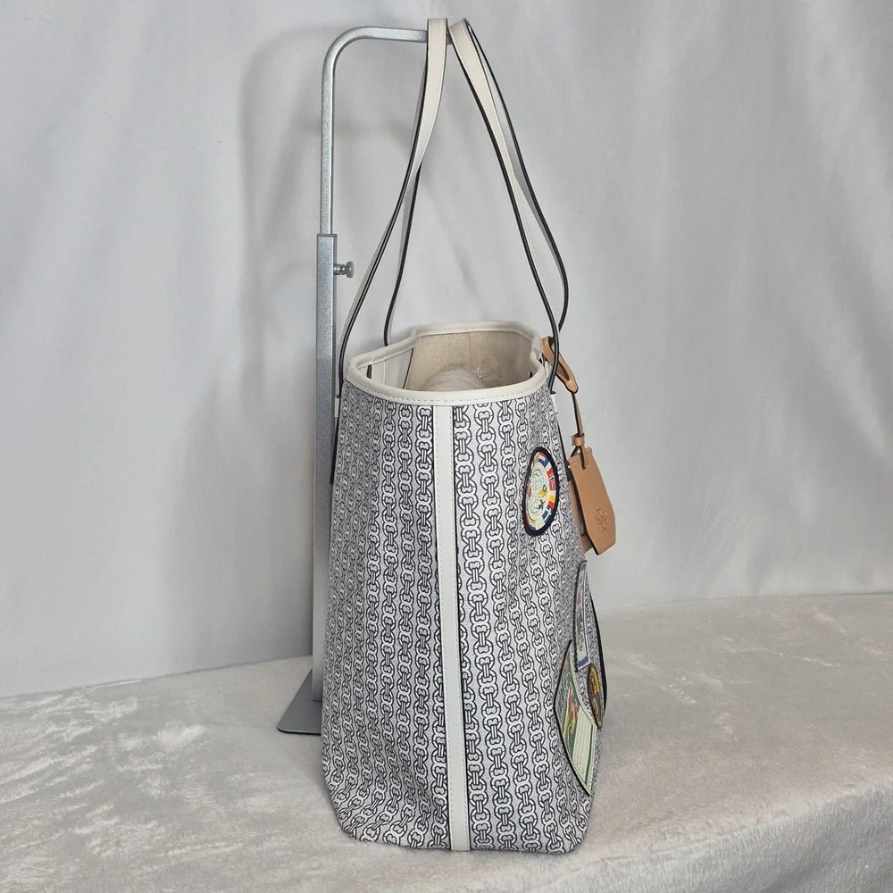 Tory Burch VACATION Patterned Tote Bag - Picture 5 of 17
